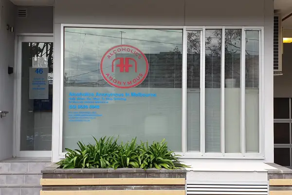 Front of the AA 12 Step Office